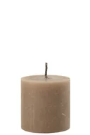 Świece - J-Line Świeca Zewnętrzna Filarowa - Parafina - Taupe - Mała - 70 godzin - miniaturka - grafika 1