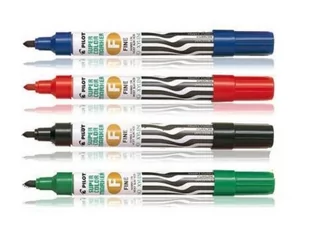 Pilot Marker permanentny SCA-F - czerwony - Markery permanentne - miniaturka - grafika 4