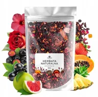 Herbata - Herbata owocowa TRUSKAWKOWA MARGARITA truskawki hibiskus 1kg - miniaturka - grafika 1