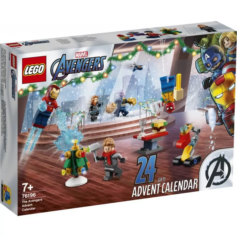 LEGO Kalendarz adwentowy Marvel Avengers 76196