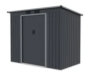 LANITPLAST domek ogrodowy narzędziowy HALLE 74 ANTRACYT