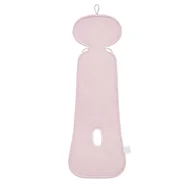 Akcesoria do fotelików - Uniwersalna wkładka antypotowa do fotelika muślinowa - pudrowy róż 9-18 kg - miniaturka - grafika 1