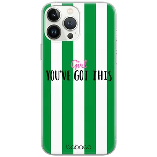 Etui do Apple IPHONE 11 PRO MAX Positive vibes 004 Babaco Nadruk pełny Zielony - Etui i futerały do telefonów - miniaturka - grafika 1