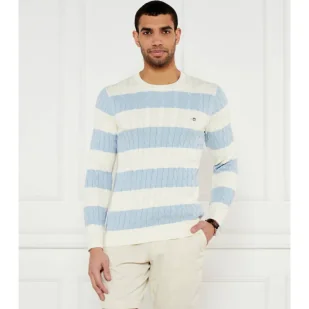 Gant Sweter Regular Fit - Swetry męskie - miniaturka - grafika 1