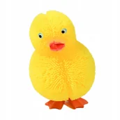 Zabawki sensoryczne - KACZKA ŻÓŁTY GNIOTEK ANTYSTRESOWY ŚWIECĄCY ZABAWKA SENSORYCZNA - miniaturka - grafika 1