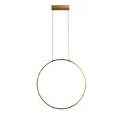 Lampy sufitowe - Light Prestige Mirror wisząca duża złota LP-999/1P L GD - miniaturka - grafika 1