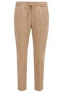 Spodnie damskie - BOSS Spodnie damskie, średni beżowy (262), 38 PL - miniaturka - grafika 1