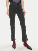 Spodnie damskie - Vila Jeansy Alice 14091055 Czarny - miniaturka - grafika 1