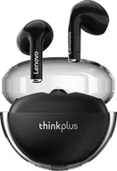 Słuchawki - Lenovo LP80 Pro TWS czarne - miniaturka - grafika 1
