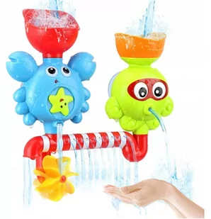 Zabawka Do Kąpieli Ośmiorniczka I Krab Fontanna - Zabawki do kąpieli - miniaturka - grafika 1