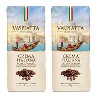 Kawa - Kawa ziarnista VASPIATTA Crema Italiana 2 x 1 kg - miniaturka - grafika 1