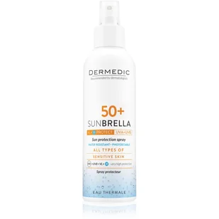 Biogened Dermedic Sunbrella mleczko ochronne w sprayu spf 50+ 150 ml - Balsamy i kremy do opalania - miniaturka - grafika 1
