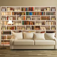 Fototapety - Fototapeta samoprzylepna - Domowa biblioteczka (rozmiar 98x70) - miniaturka - grafika 1