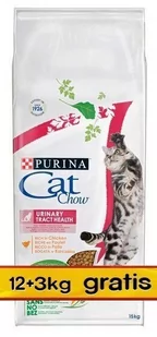 Karma sucha dla kota PURINA Cat Chow Special Care Urinary Tract Health, 12+3 kg - Sucha karma dla kotów - miniaturka - grafika 1