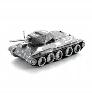 Puzzle - Metalowe Puzzle przestrzenne 3D czołg T-34 prezent - miniaturka - grafika 1