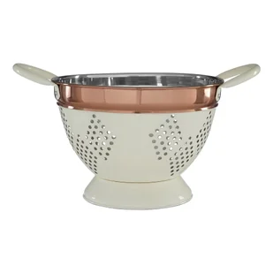 Metalowy durszlak Prescott – Premier Housewares - Sitka - miniaturka - grafika 1
