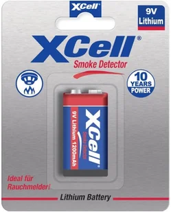 XCell Batterie X9V-B 9V Block 1200mAh 1St. - Baterie i akcesoria - miniaturka - grafika 1
