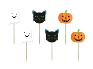 Dekoracje domu - Pikery Halloween Mix 6 Szt - miniaturka - grafika 1
