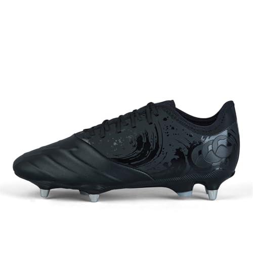 Canterbury Unisex Phoenix Genesis Pro kozaki, Black/Silver Metallic, 43 EU, Black Silver Metallic, 43 EU