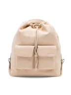 Plecaki - Lasocki Plecak MLP-W-015-04 Beżowy - miniaturka - grafika 1