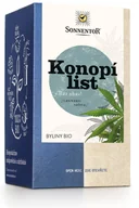 Herbata - Sonnentor - Liście konopi, torebki herbaty, ekologiczne, 18 szt. - miniaturka - grafika 1