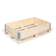 Akcesoria do pakowania - Nadstawka paletowa drewniana, 1200 x 800 mm - miniaturka - grafika 1