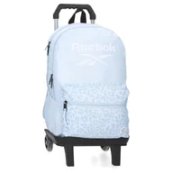 Plecaki szkolne i tornistry - Reebok Maura Plecak szkolny z przenośnym wózkiem 15,6 cala niebieski 31x44x15 cm poliester 20,46 l by Joumma Bags, Niebieski, Talla única, plecak szkolny na kółkach - miniaturka - grafika 1