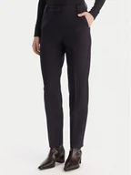 Spodnie damskie - Marella Spodnie materiałowe Eresia 2525136062 Granatowy Regular Fit - miniaturka - grafika 1