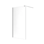 Ścianki i drzwi prysznicowe - Ścianka prysznicowa SEVANTE ETNA 100x195 Walk-In chrom 1 szt. - miniaturka - grafika 1
