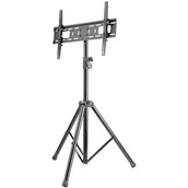 Uchwyty do telewizora - Manhattan 461412 uniwersalna podstawka TV-tripod nóg z czarnym 461412 - miniaturka - grafika 1