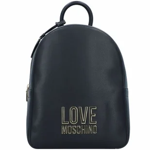 Love Moschino Damski plecak Zaino, rozmiar uniwersalny, czarny, jeden rozmiar - Plecaki - miniaturka - grafika 2