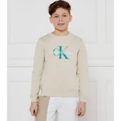 Bluzy dla chłopców - Calvin Klein Jeans Bluza TERRY | Regular Fit - miniaturka - grafika 1