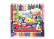 Przybory szkolne - Kredki woskowe wykręcane Tempera Stick 24 kolory - miniaturka - grafika 1
