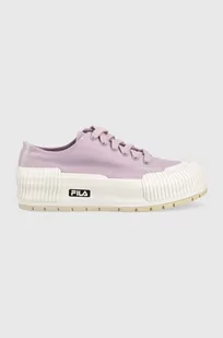 Fila tenisówki CITYBLOCK PLATFORM damskie kolor fioletowy - Trampki damskie - miniaturka - grafika 1