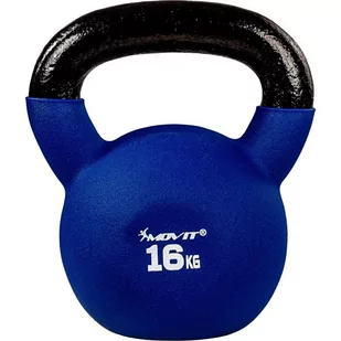 Movit Kettlebell hantle 16 kg - Pozostały sprzęt i akcesoria do ćwiczeń - miniaturka - grafika 1