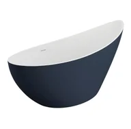Wanny - Polimat Zoe Wanna wolnostojąca 180x80 cm granatowa 00517 - odbiór osobisty: Kraków, Warszawa - miniaturka - grafika 1