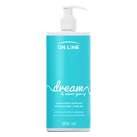 Mydła - On Line Dream, mydło w płynie do rąk i ciała 2w1, jaśmin i gardenia, 390 ml - miniaturka - grafika 1