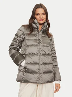 Geox Kurtka puchowa Anylla W4626A T3154 F6228 Szary Regular Fit - Kurtki damskie - miniaturka - grafika 1