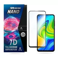 Szkła hartowane na telefon - Xiaomi Crong 7D Nano Flexible Glass - Szkło hybrydowe 9H na cały ekran Redmi Note 9 - miniaturka - grafika 1