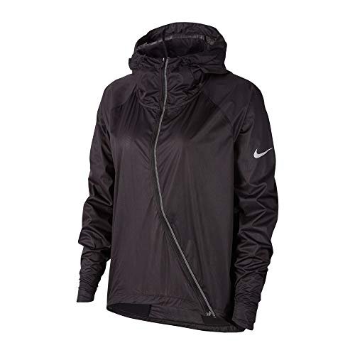 Nike W Nk Shld Jkt Hd Runway damska kurtka sportowa. czarny black/(reflective silv) M