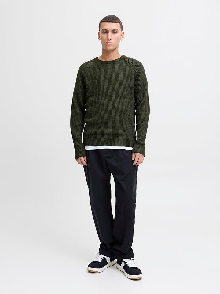 Jack & Jones Sweter w kolorze khaki