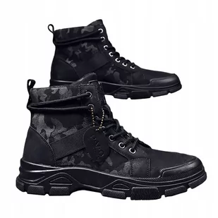 Buty Trekkingowe Taktyczne Wojskowe Militarne Wodoodporne Całoroczne 43 - Buty trekkingowe męskie - miniaturka - grafika 1