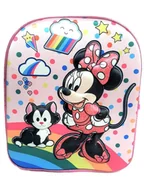 Plecaki szkolne i tornistry - Plecak przedszkolny 3D Myszka Minnie Wypukły - miniaturka - grafika 1