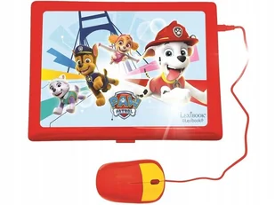 LAPTOP EDUKACYJNY PSI PATROL PAW PATROL - ekran LCD z animacjami - 2 języki - Zabawki interaktywne dla dzieci - miniaturka - grafika 1