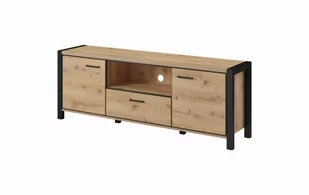 AKTIV DĄB TAURUS Komoda RTV 180 - Szafki RTV - miniaturka - grafika 1