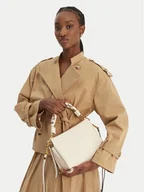 Torebki damskie - Coccinelle Torebka BOHEME GRANA DOUBLE Biały - miniaturka - grafika 1