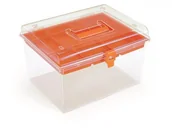 Pozostałe wyposażenie warsztatu - Prosperplast Organizer Pojemnik Przezroczysty NUF4HT Z Tacką PPNUF4HT - miniaturka - grafika 1