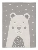 Dywany dla dzieci - DYWAN DLA DZIECI DZIECIĘCY KAYRA GREY BEAR 160x230 - miniaturka - grafika 1