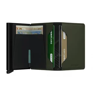 Kieszonkowy portfel RFID Slimwallet Secrid Stich Linea - lime - Portfele - miniaturka - grafika 5