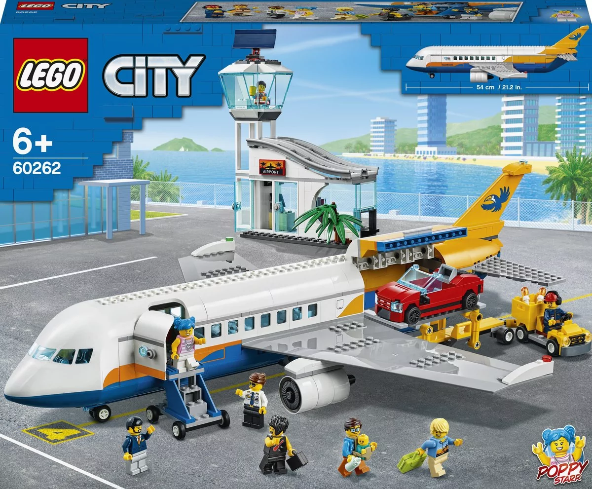 LEGO CITY SAMOLOT PASAŻERSKI 60262